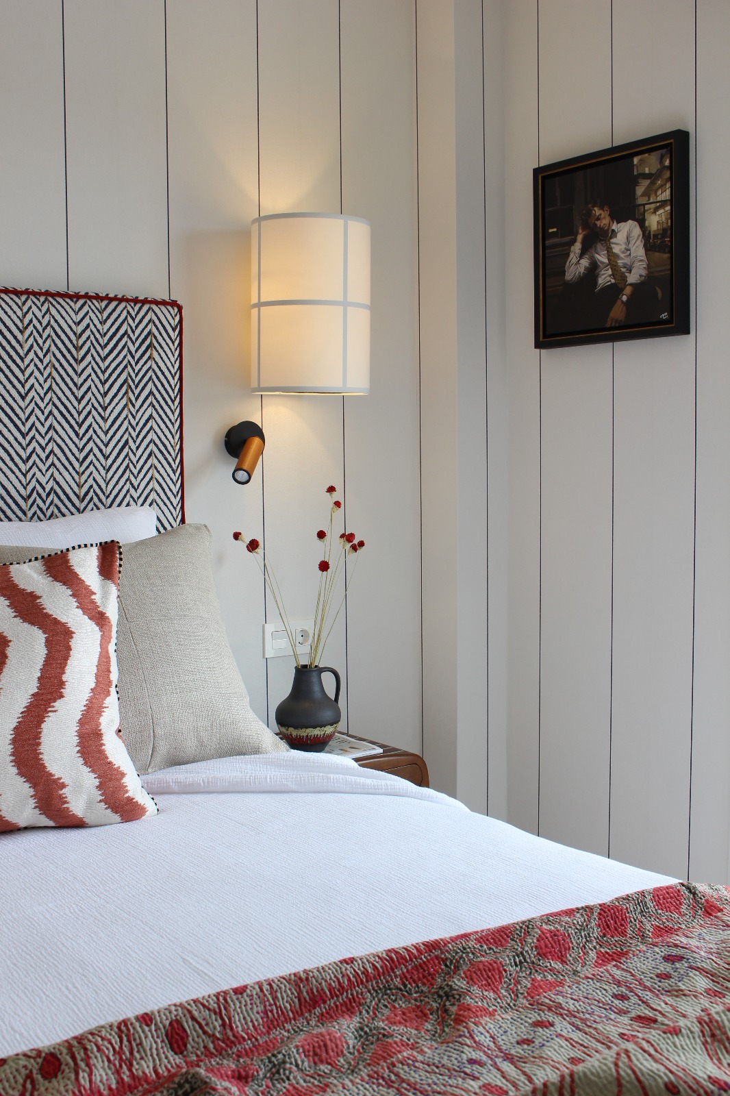 chambre appartement contemporain