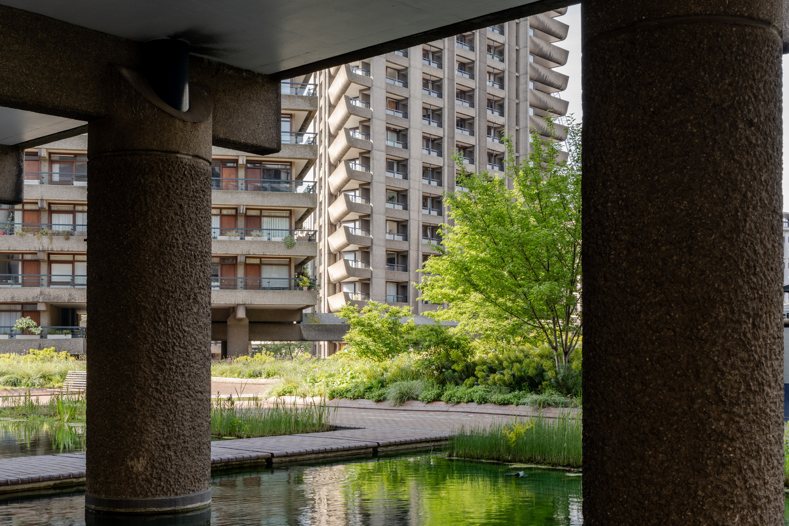 jardin The Barbican Londres jardin The Barbican Londres