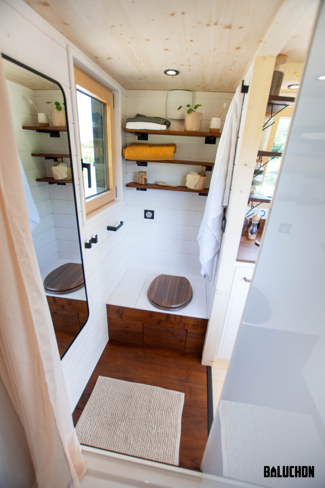 salle de bain mini maison mobile française