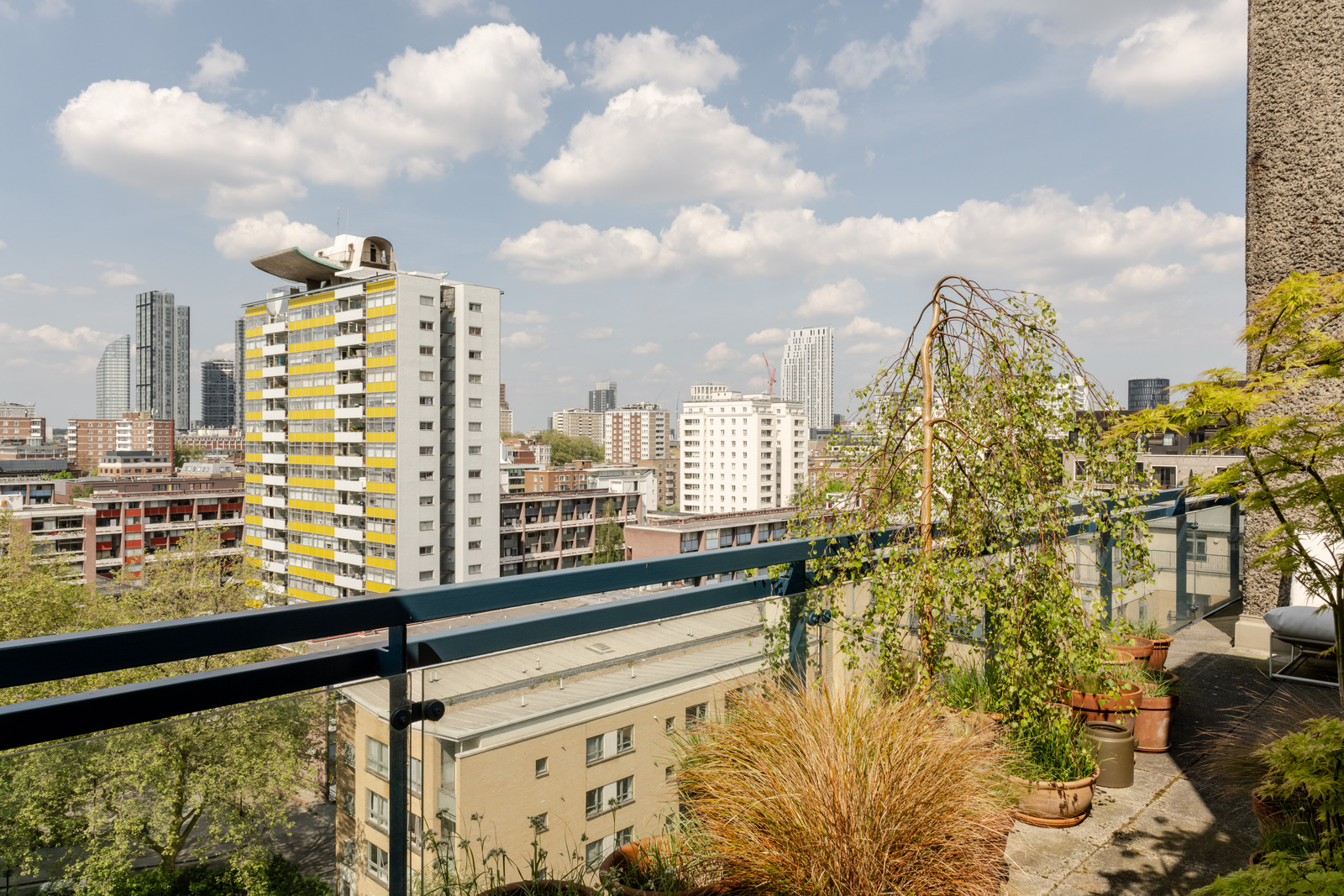 terrasse appartement 83m2 The Barbican Londres terrasse appartement 83m2 The Barbican Londres