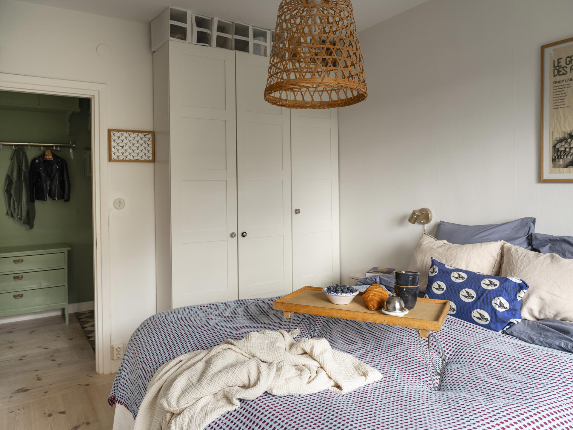 chambre avec placard décoration bleue chambre avec placard décoration bleue