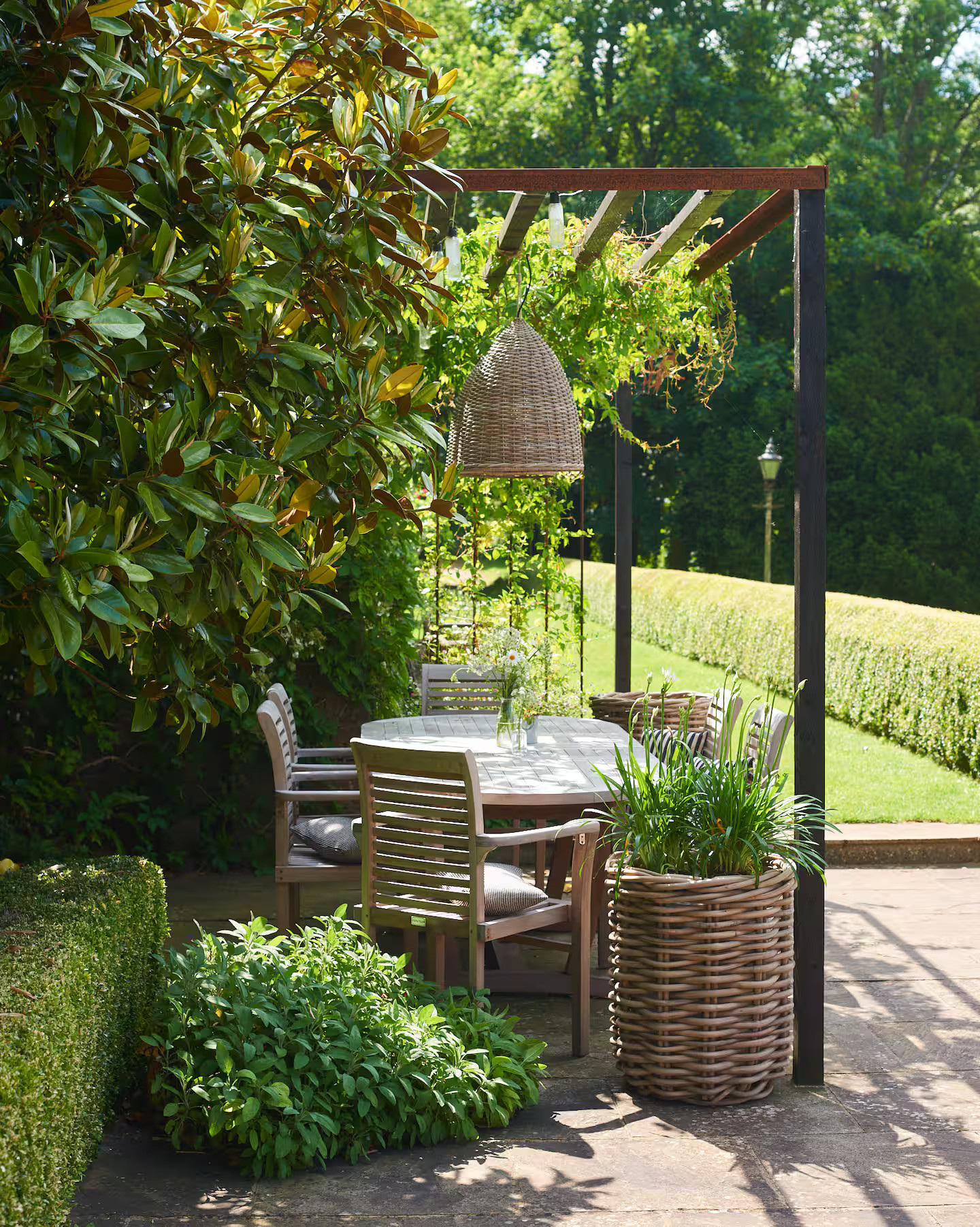 jardin avec pergola jardin avec pergola