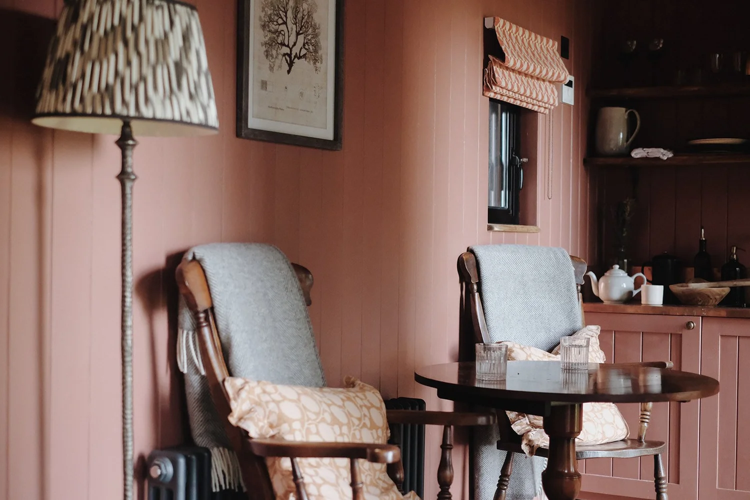 intérieur petite maison en bois pour deux Yorkshire Yorkshire Dales par Rest + Wild