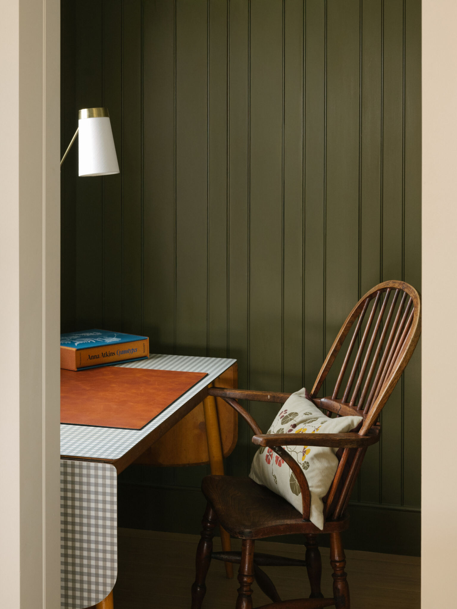 bureau décoration rustique chic maison de campagne Keeper's cottage