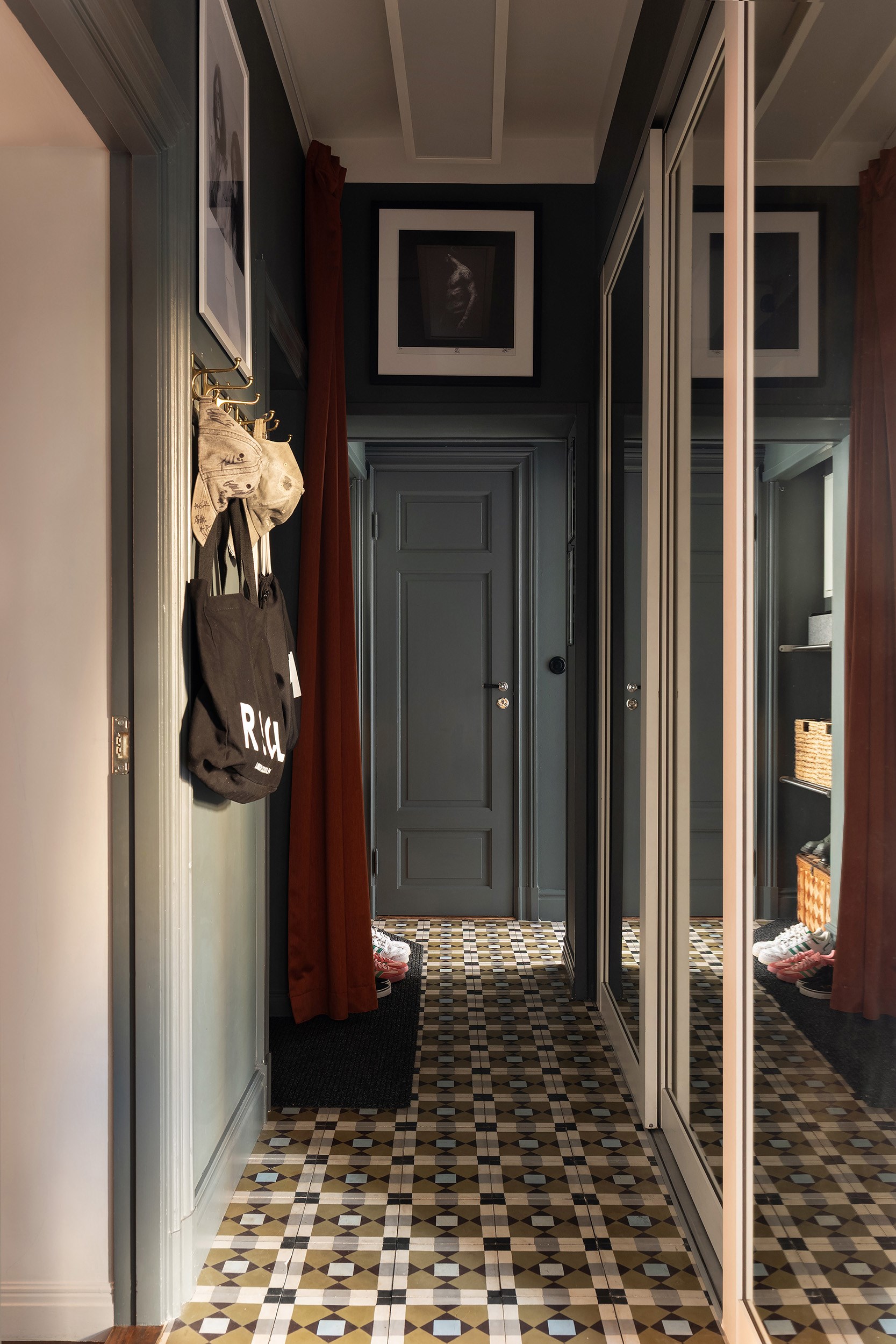 entrée carreaux de ciment décoration vintage et scandinave entrée carreaux de ciment décoration vintage et scandinave