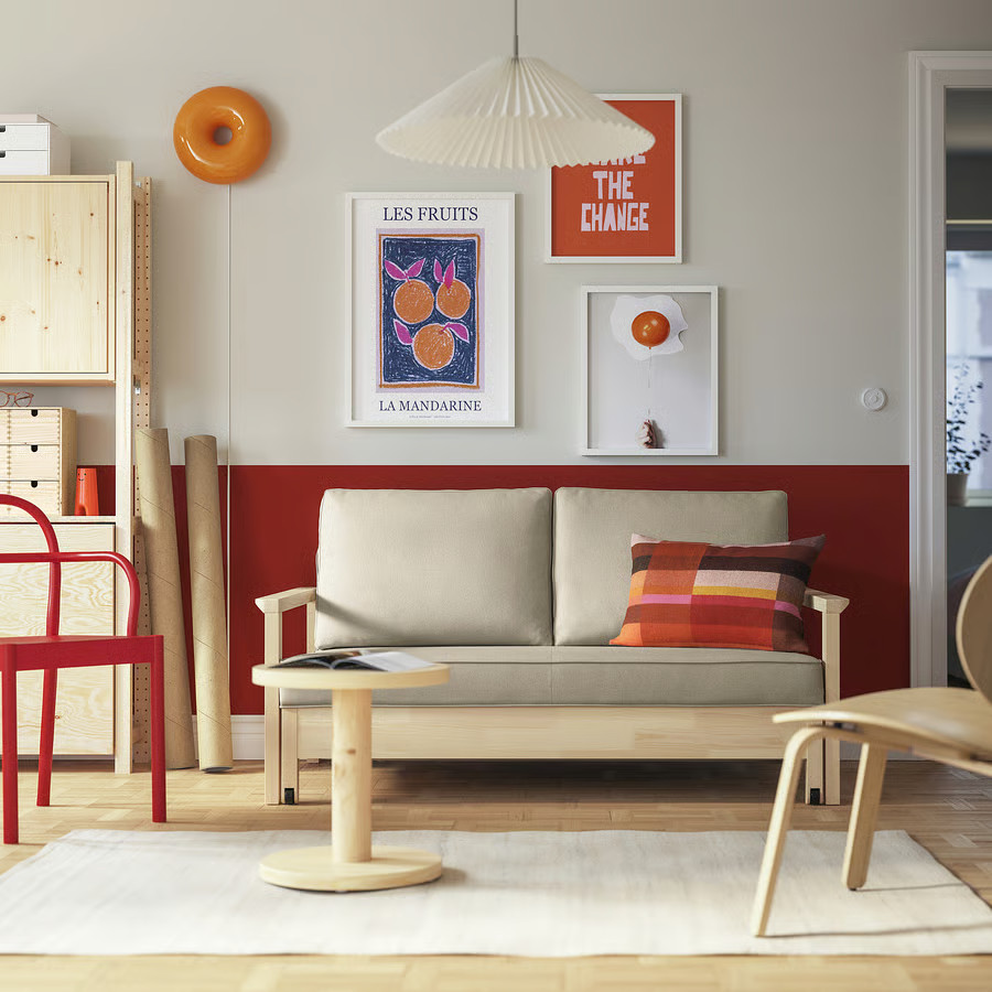 salon IKEA petit appartement