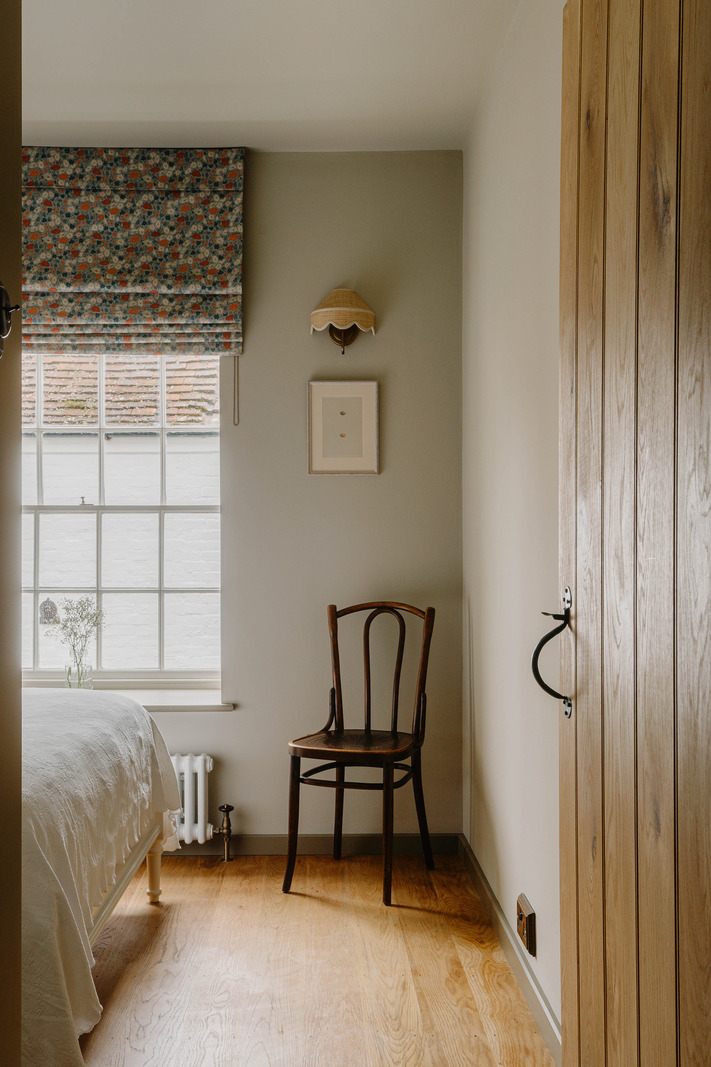 chambre décoration anglaise rustique chic
