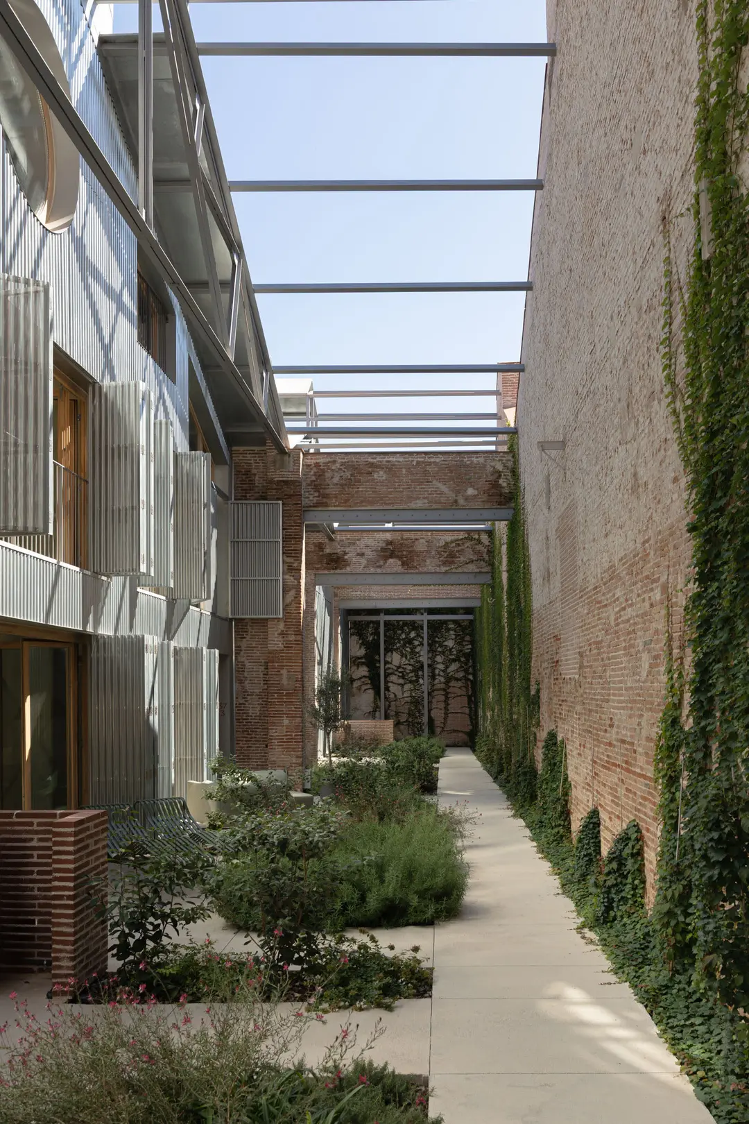 entrée triplex design Barcelone entrée triplex design Barcelone