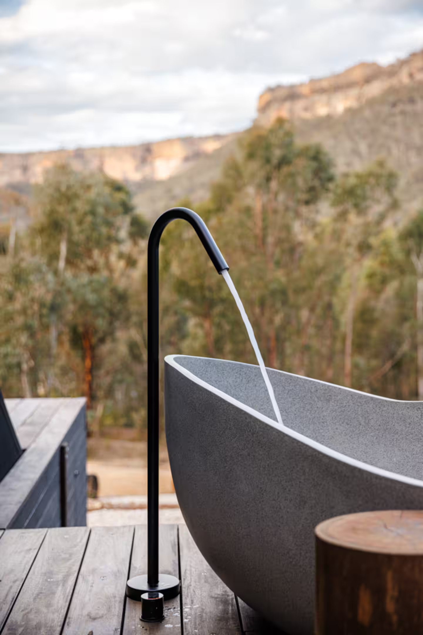 baignoire extérieure sur terrasse bois baignoire extérieure sur terrasse bois