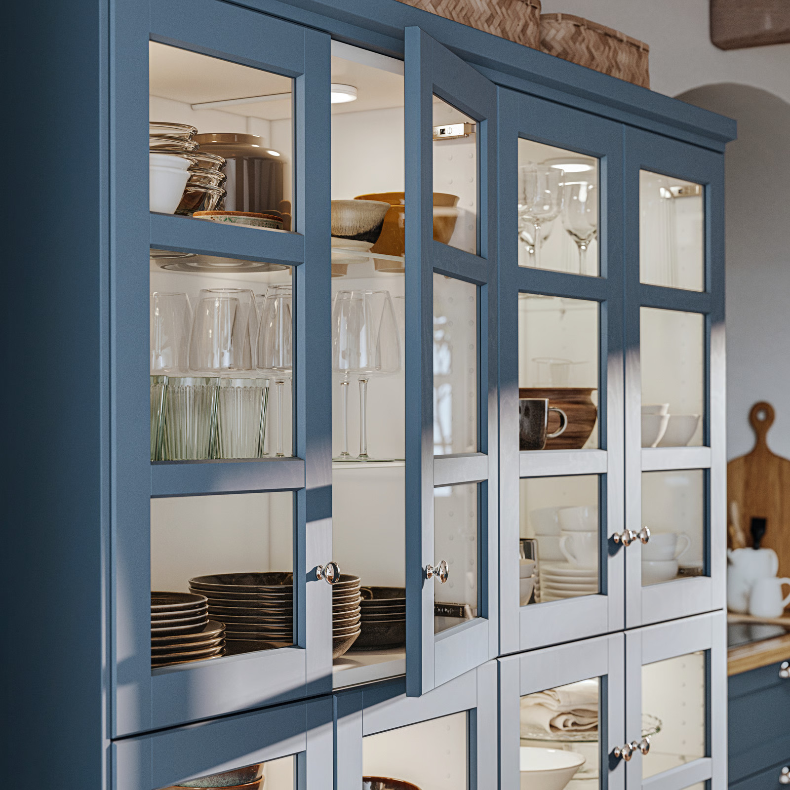 vitrine bleue vitrine bleue