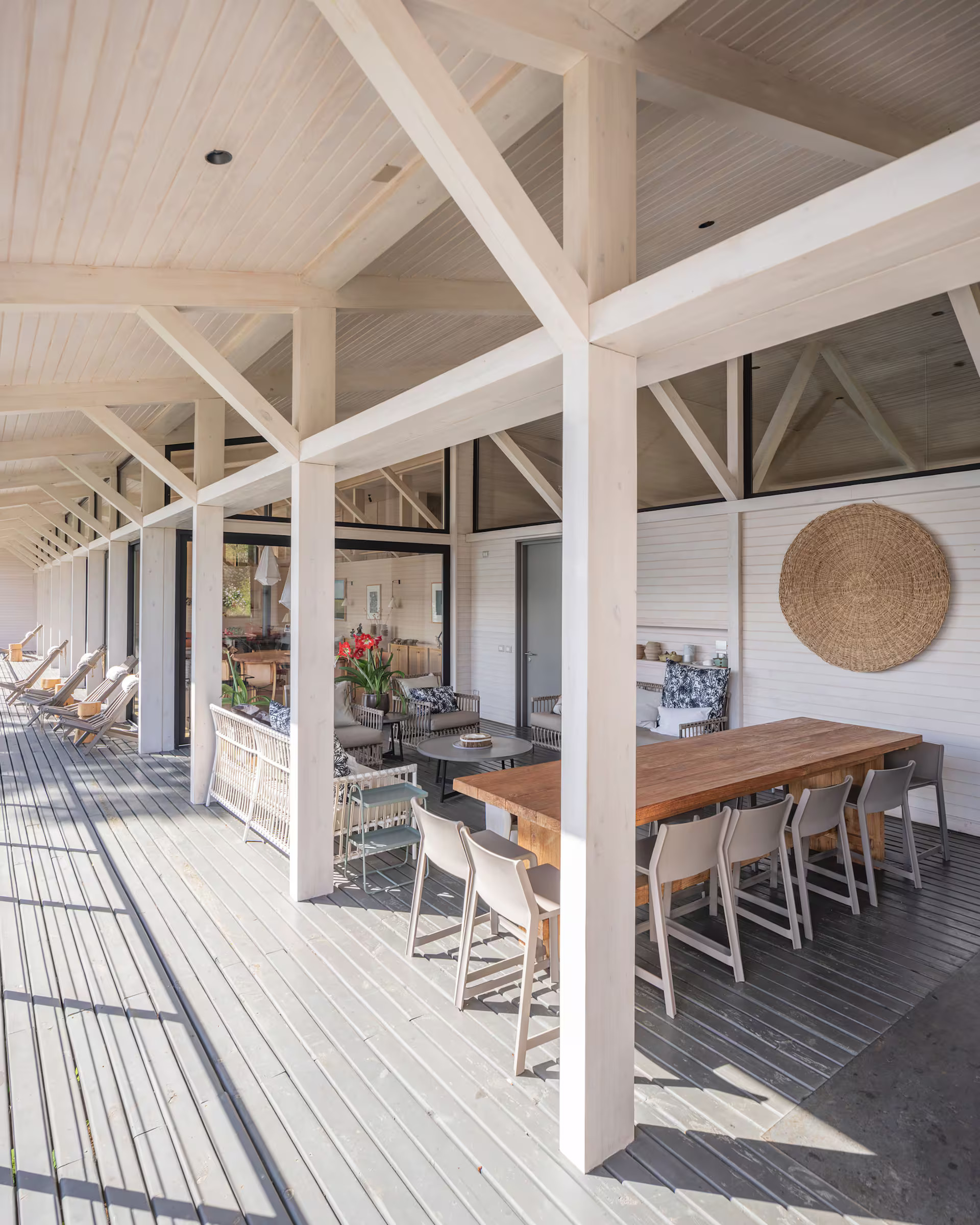 terrasse couverte avec cuisine d terrasse couverte avec cuisine d'été maison en bois