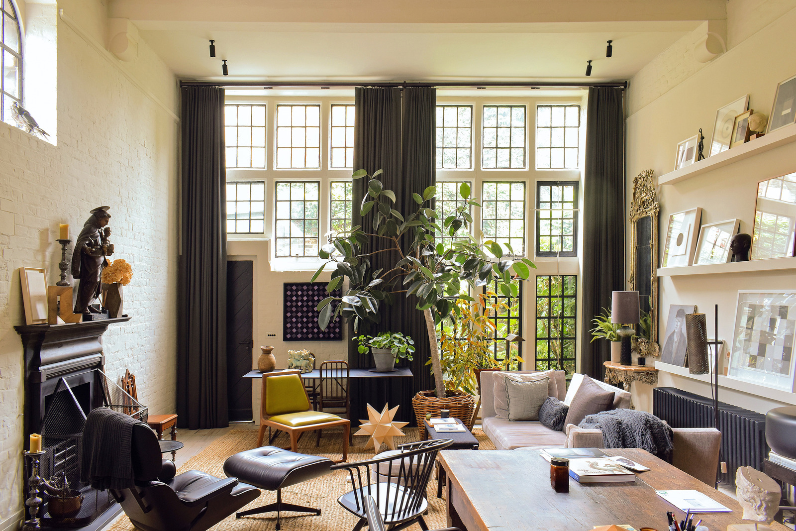 Un duplex de 214m2 dans une ancienne école d’art à Londres