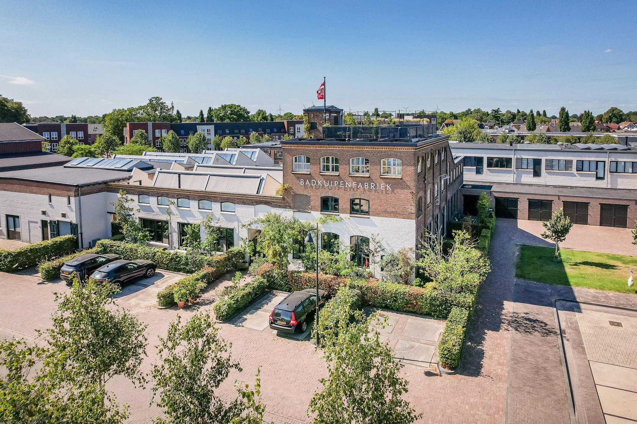 ancienne usine en briques Pays-Bas