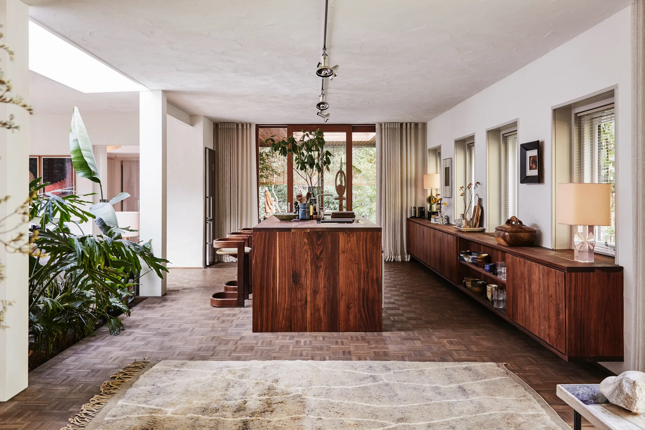 cuisine noyer maison contemporaine Pays-Bas cuisine noyer maison contemporaine Pays-Bas