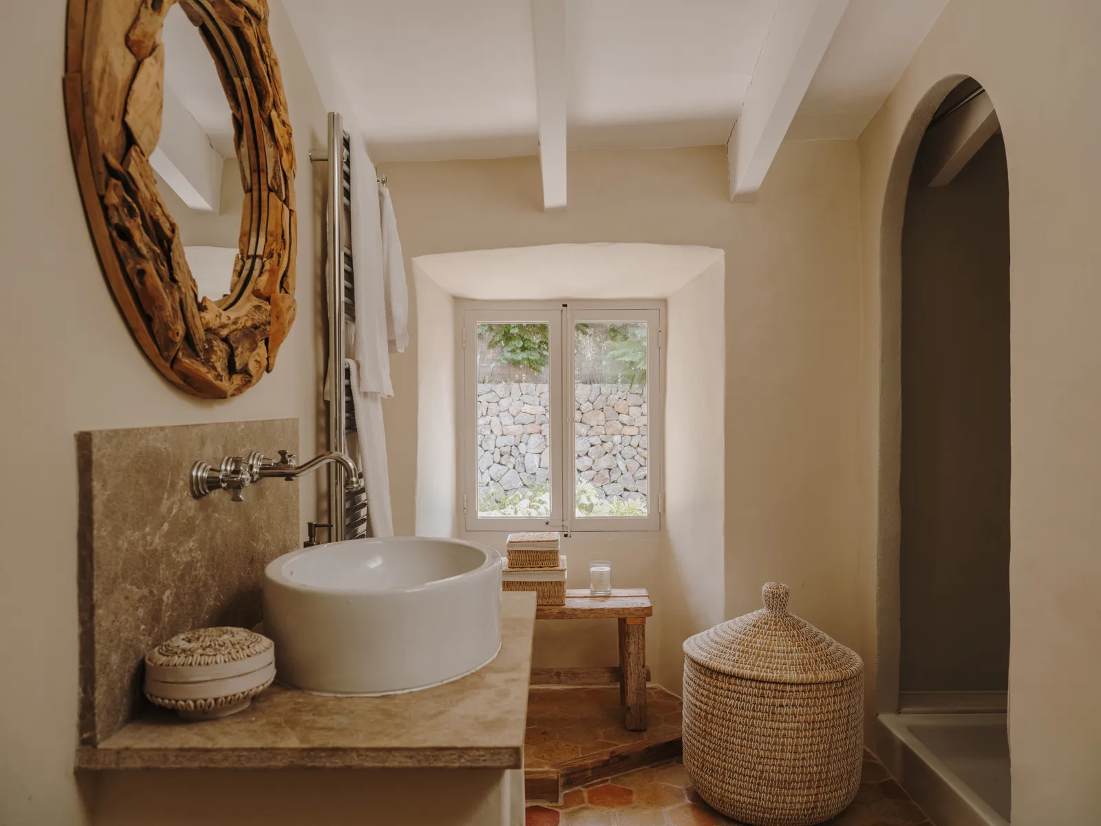 salle de bain décoration rustique chic et naturelle salle de bain décoration rustique chic et naturelle