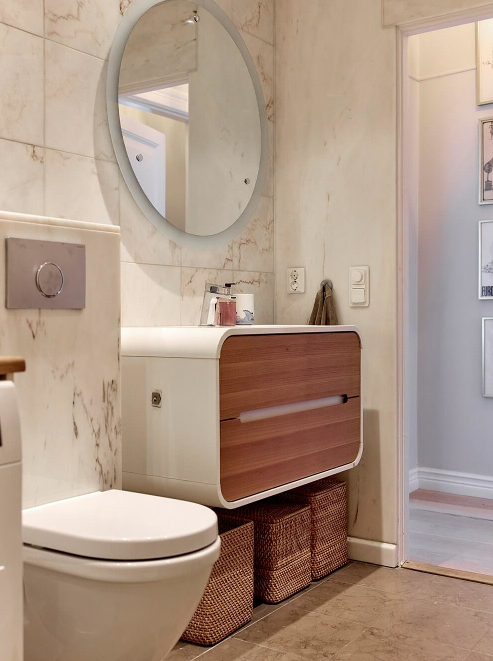 salle de bain marbre et bois salle de bain marbre et bois