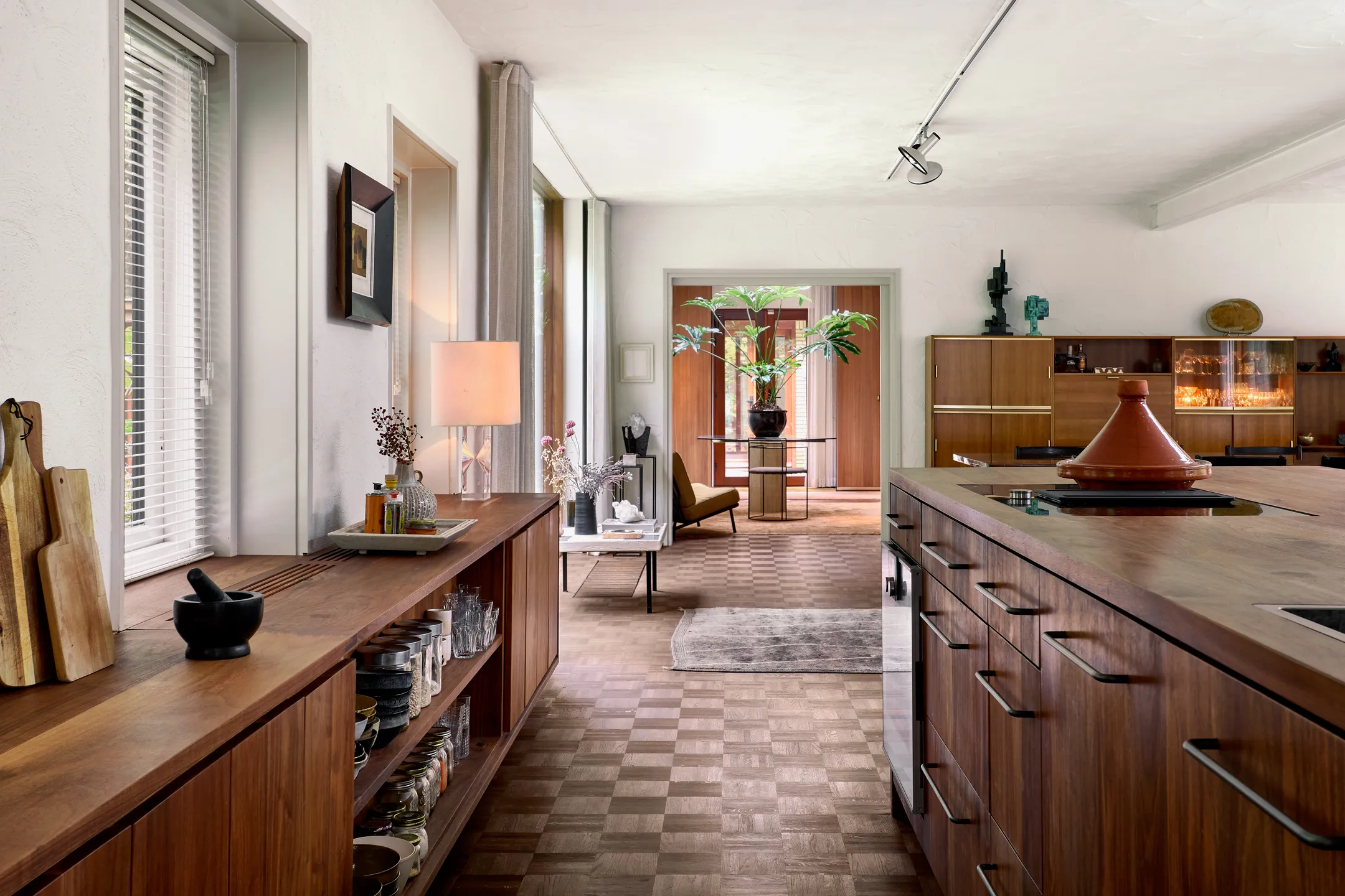 cuisine noyer maison contemporaine Pays-Bas cuisine noyer maison contemporaine Pays-Bas