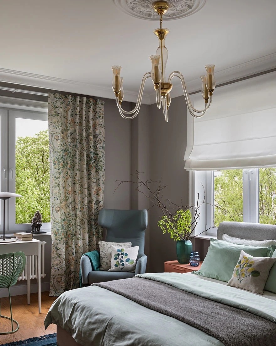 chambre décoration éclectique et contemporaine colorée chambre décoration éclectique et contemporaine colorée