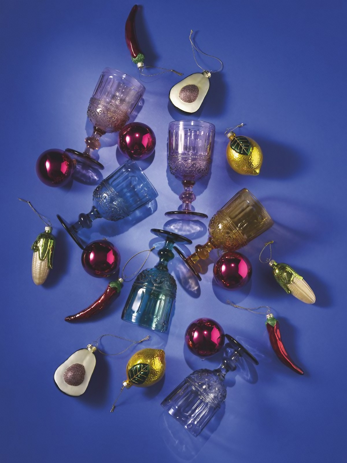 vaisselle de fête multicolore Maisons du Monde Noël 2025 Acapulco