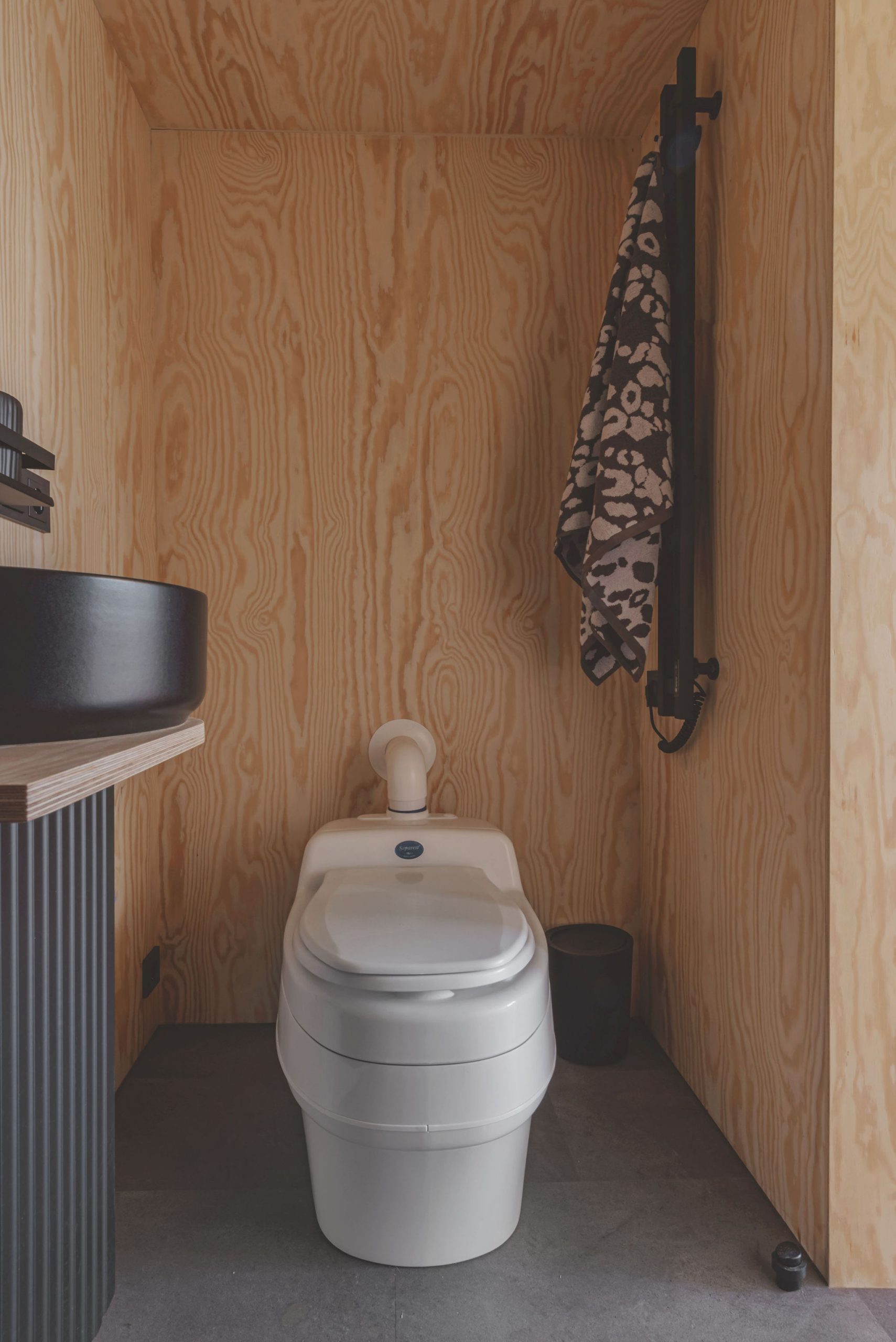 salle de bain design mini maison mobile