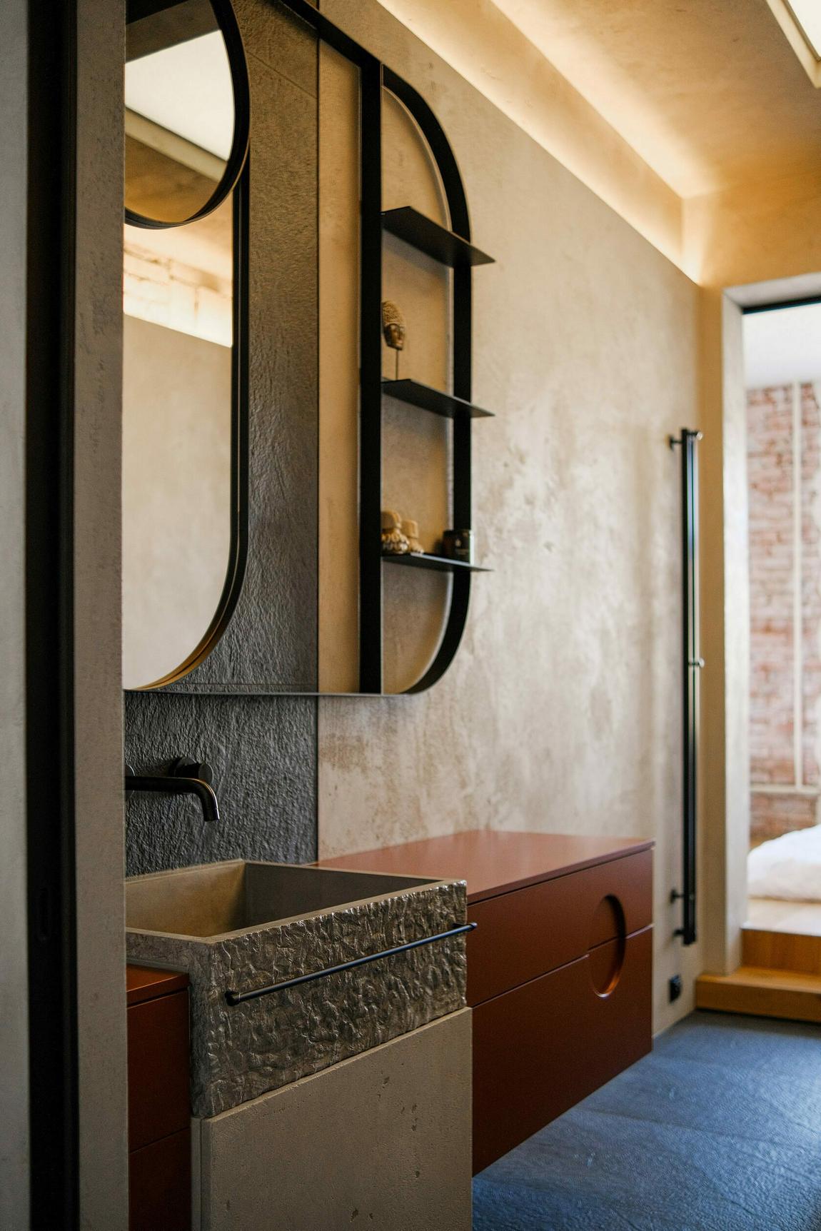 salle de bain design brutaliste salle de bain design brutaliste