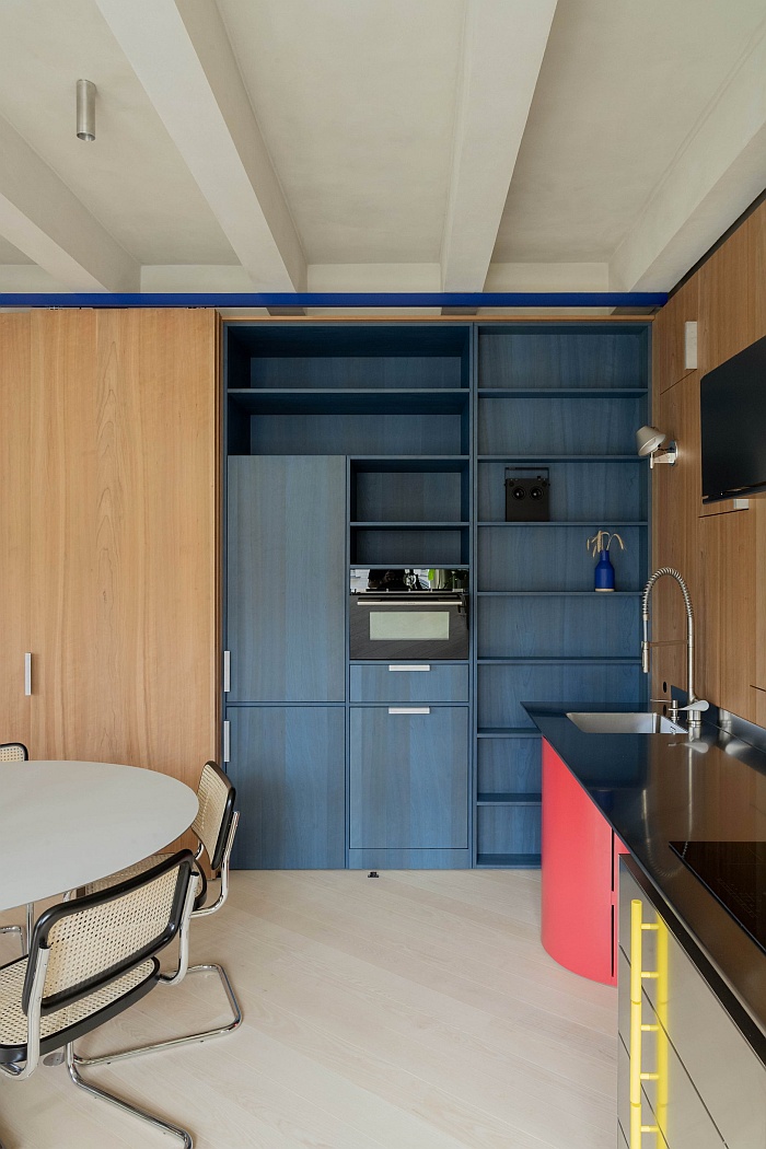 cuisine et salle à manger appartement rénové appartement design style sixties cuisine et salle à manger appartement rénové appartement design style sixties