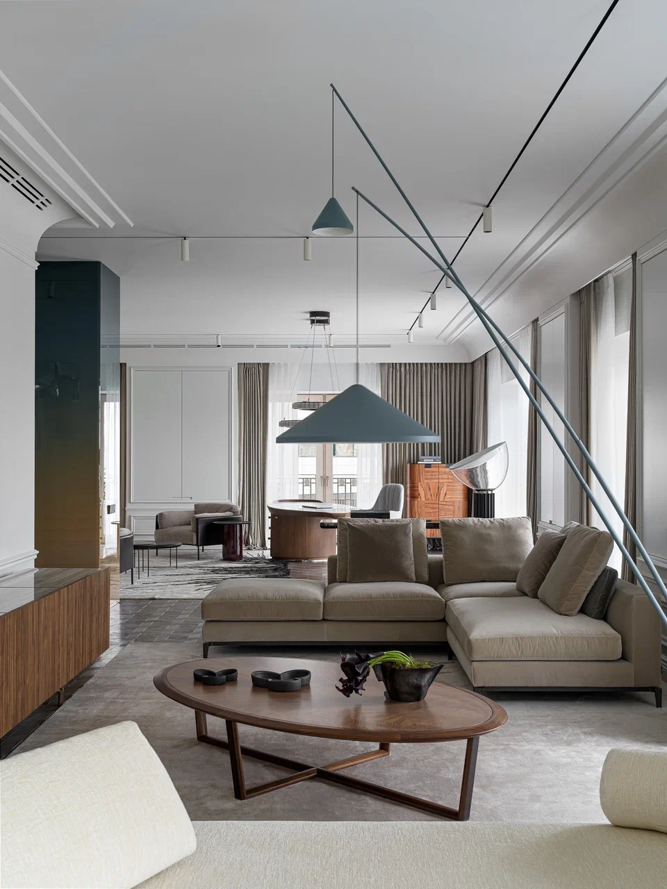 salon appartement contemporain