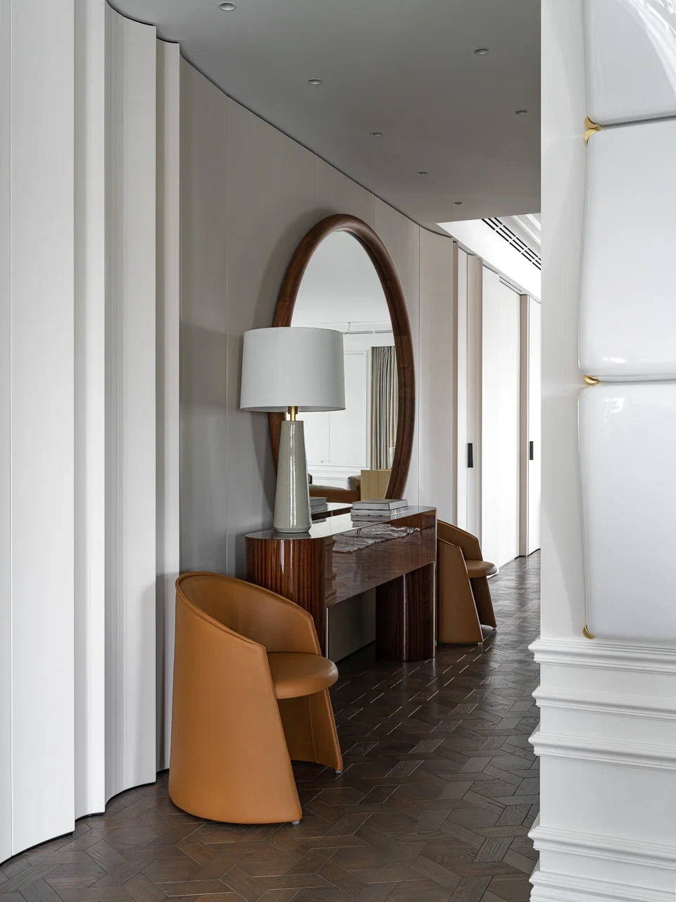 entrée appartement contemporain