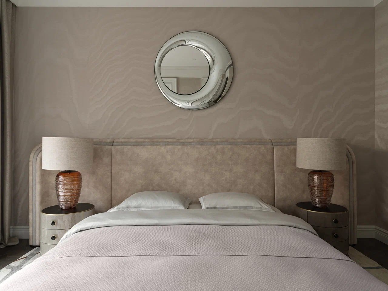 chambre classique chic appartement contemporain