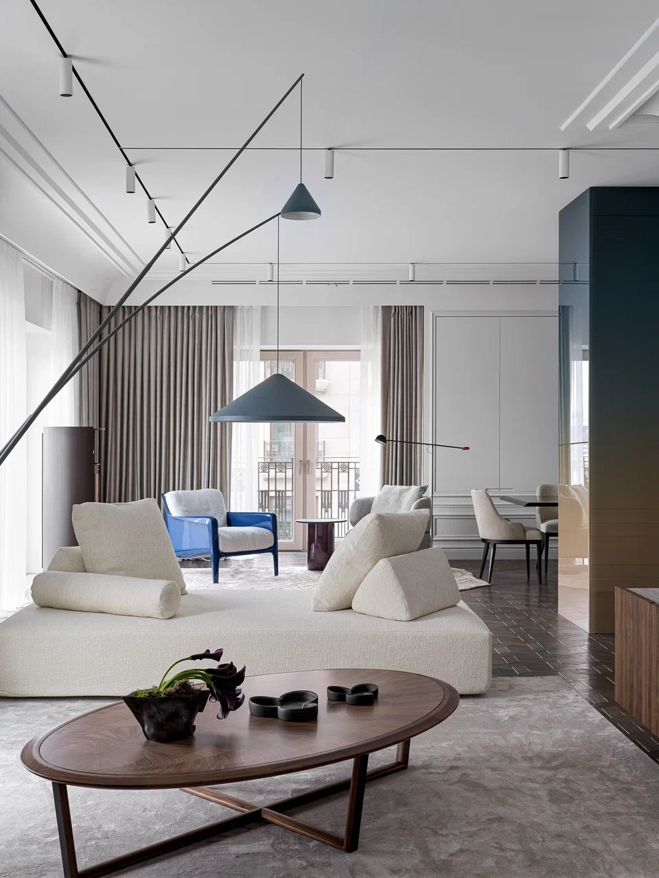 salon appartement contemporain