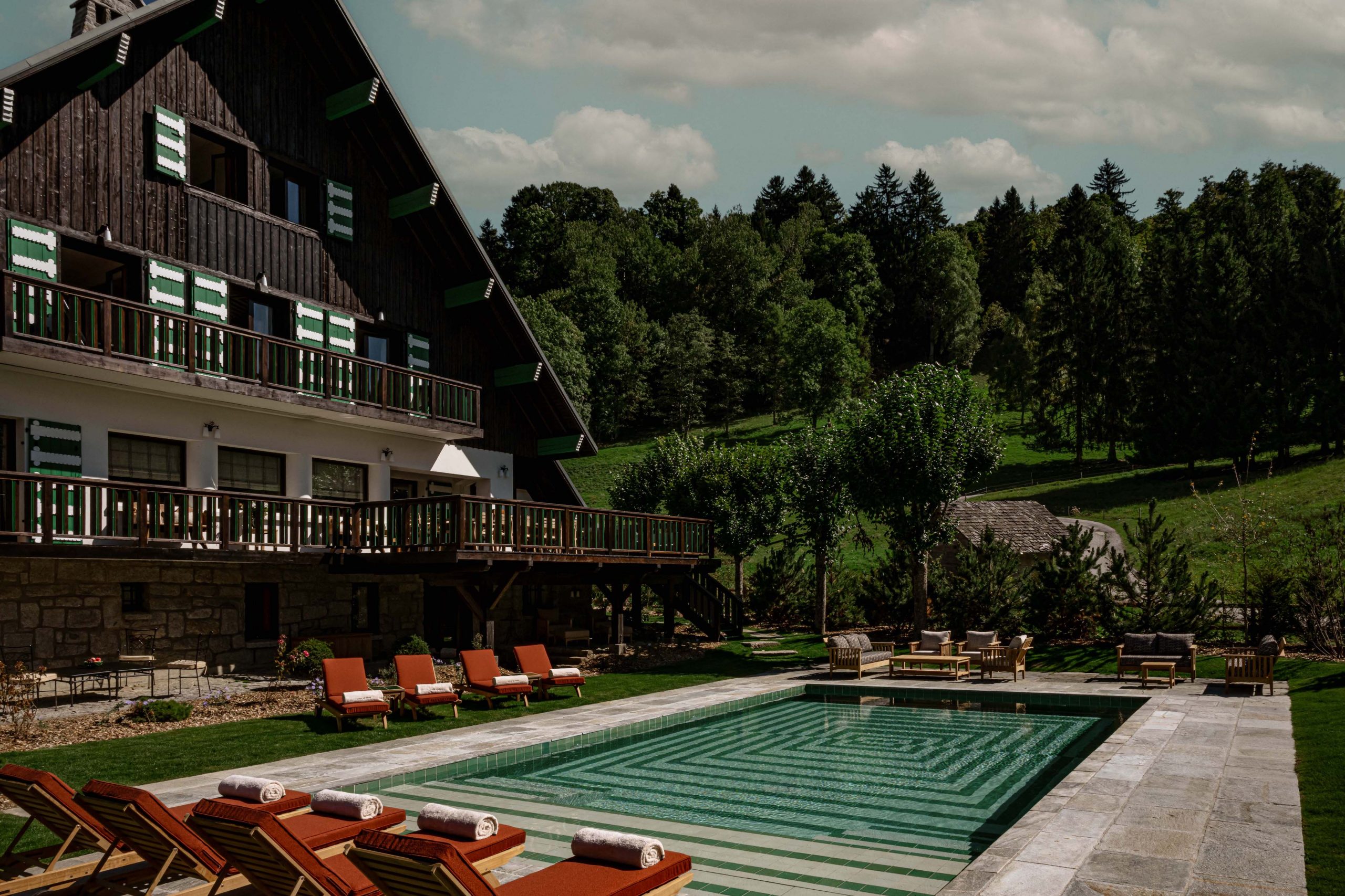chalet Megève avec piscine Le Sarto Iconic House chalet Megève avec piscine Le Sarto Iconic House