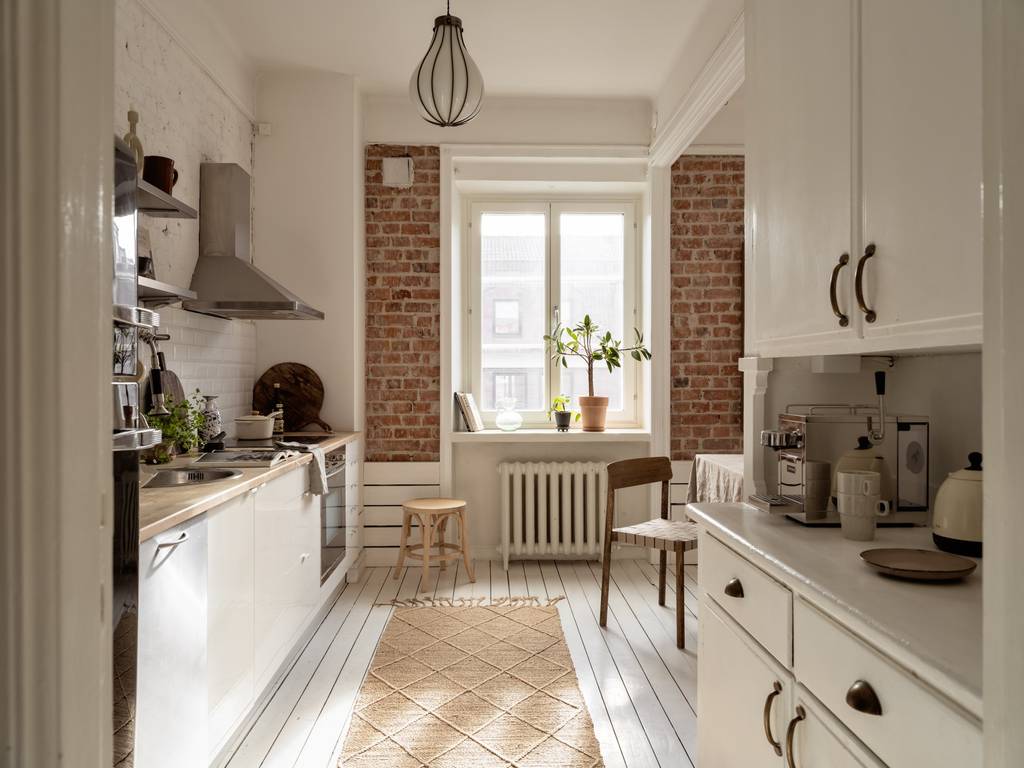 cuisine semi ouverte deux-pièces 55m2 décoration scandinave cuisine semi ouverte deux-pièces 55m2 décoration scandinave