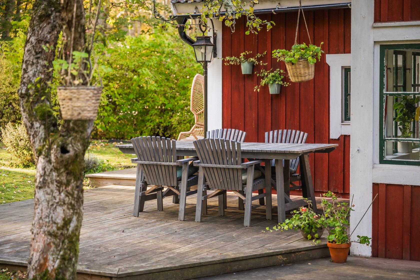 petite maison 42m2 en bois rouge Suède petite maison 42m2 en bois rouge Suède
