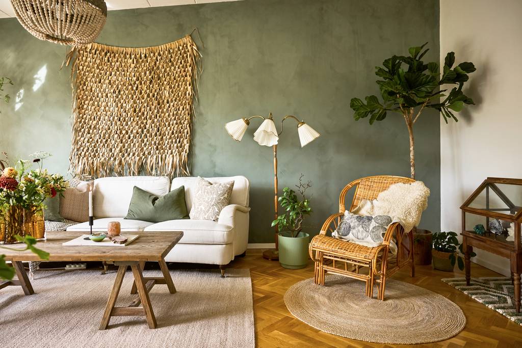 salon décoration naturelle scandinave verte salon décoration naturelle scandinave verte