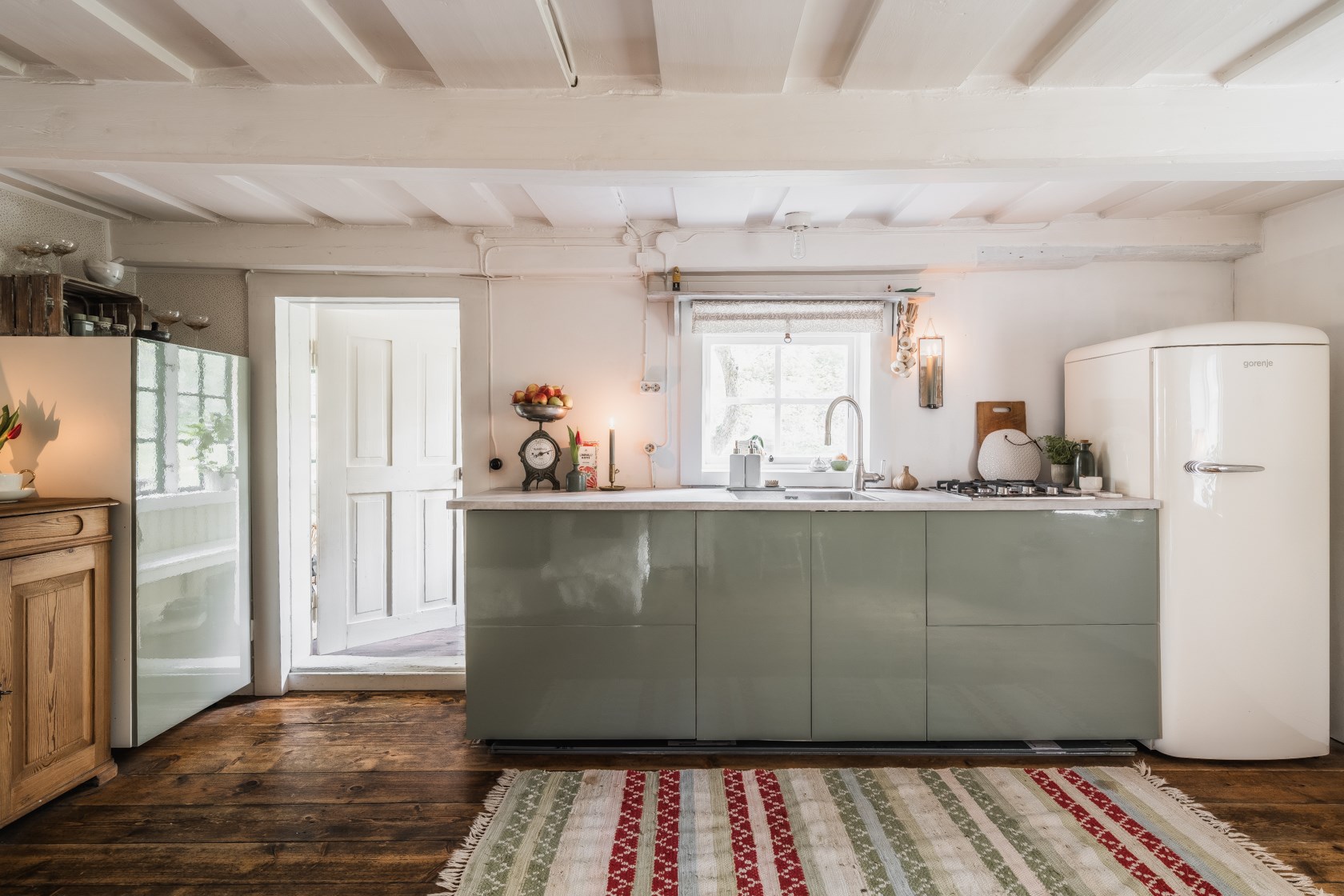 cuisine petite maison 42m2 en bois Suède cuisine petite maison 42m2 en bois Suède