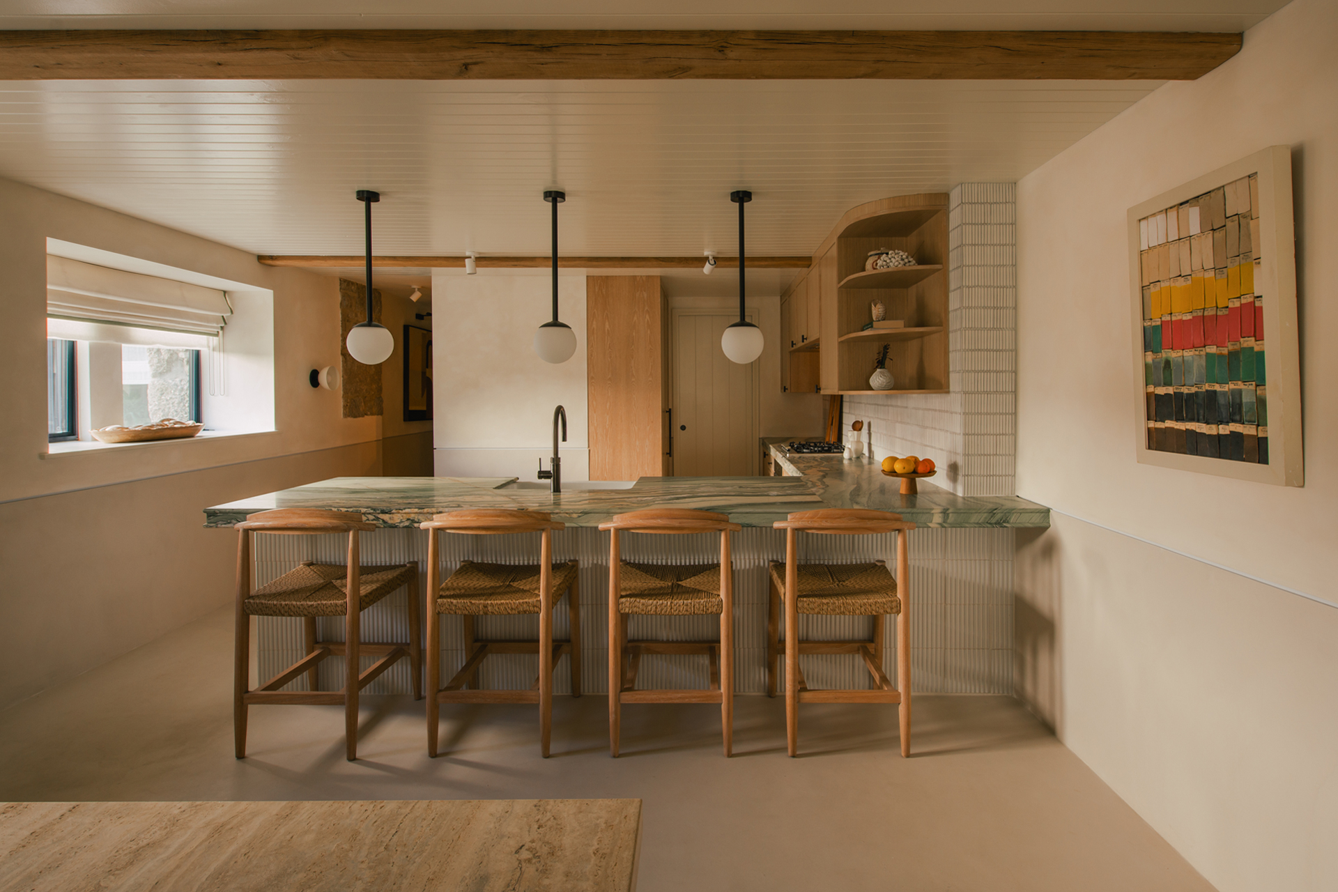 cuisine ouverte décoration contemporaine