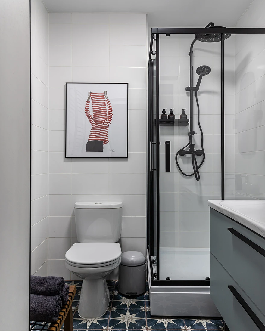 salle de bain avec carreaux de ciment salle de bain avec carreaux de ciment