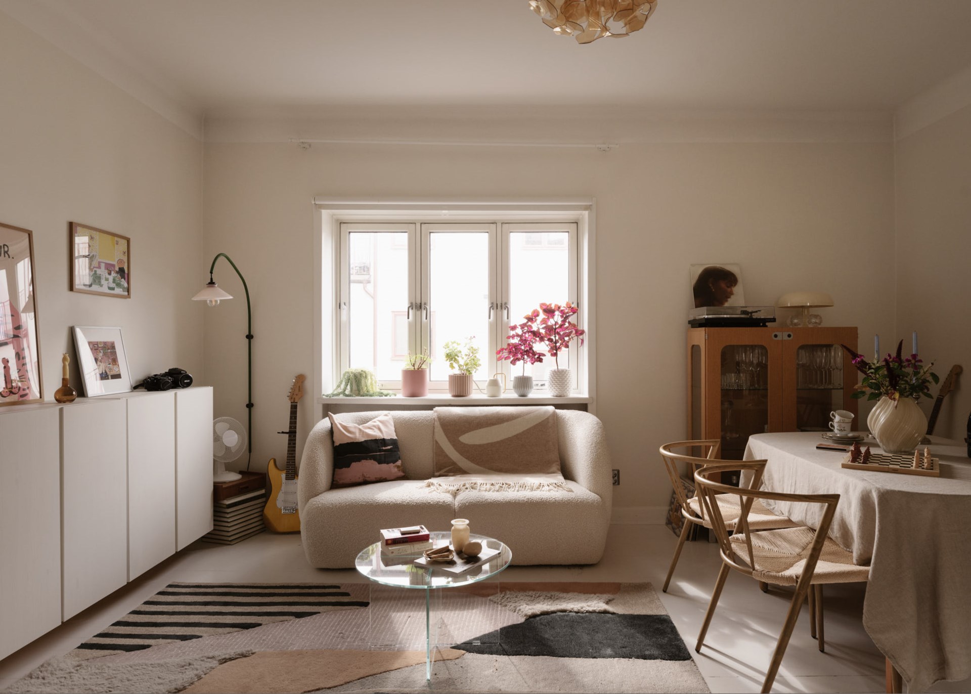 salon studio 33m2 décoration scandinave beige salon studio 33m2 décoration scandinave beige