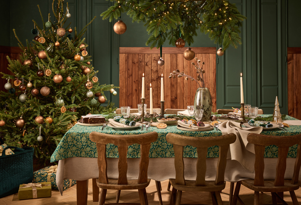 salle à manger Mondial Tissus Noël