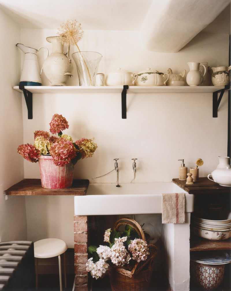 cuisine décoration rustique chic Autumn Stories par Zara Home dans manoir Pays de Galles cuisine décoration rustique chic Autumn Stories par Zara Home dans manoir Pays de Galles