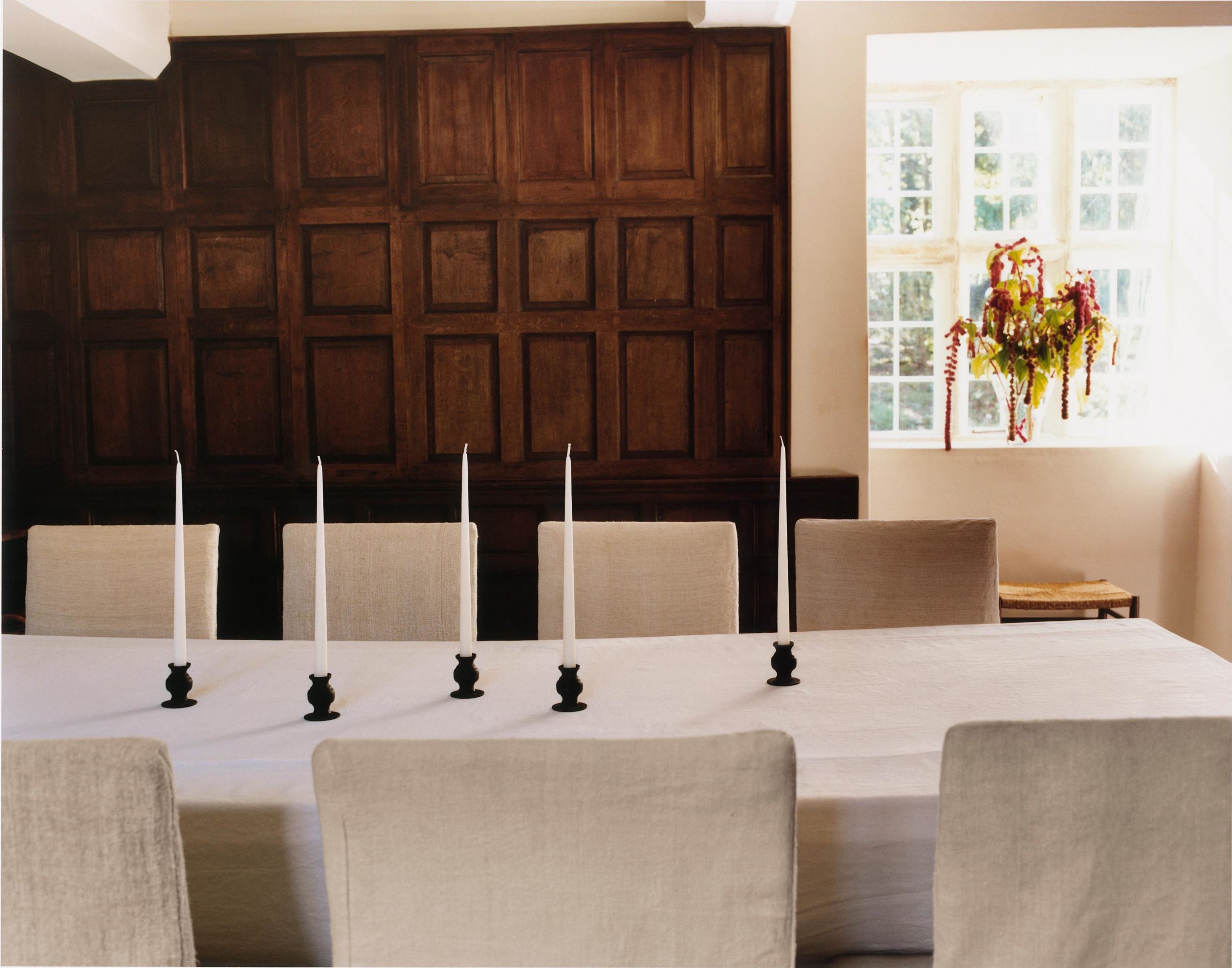 salle à manger décoration rustique chic Autumn Stories par Zara Home dans manoir Pays de Galles salle à manger décoration rustique chic Autumn Stories par Zara Home dans manoir Pays de Galles
