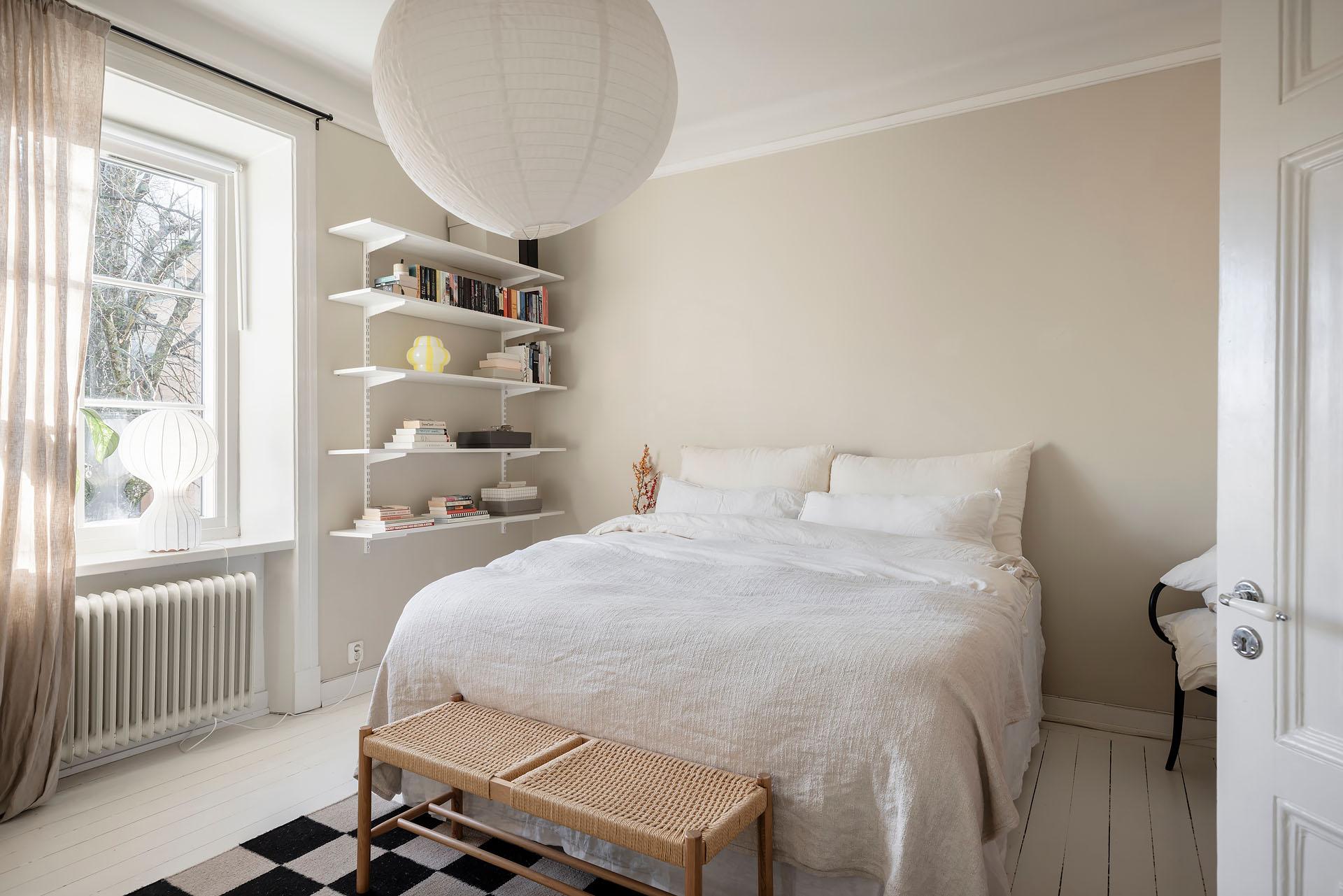 chambre appartement en duplex décoration scandinave