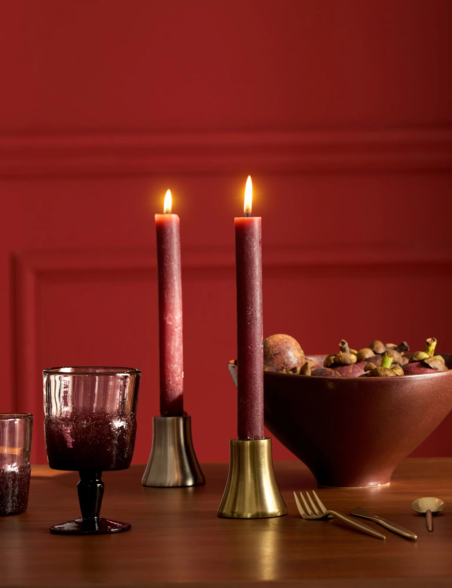 bougeoirs laiton catalogue Noël AM PM 2025 La Redoute