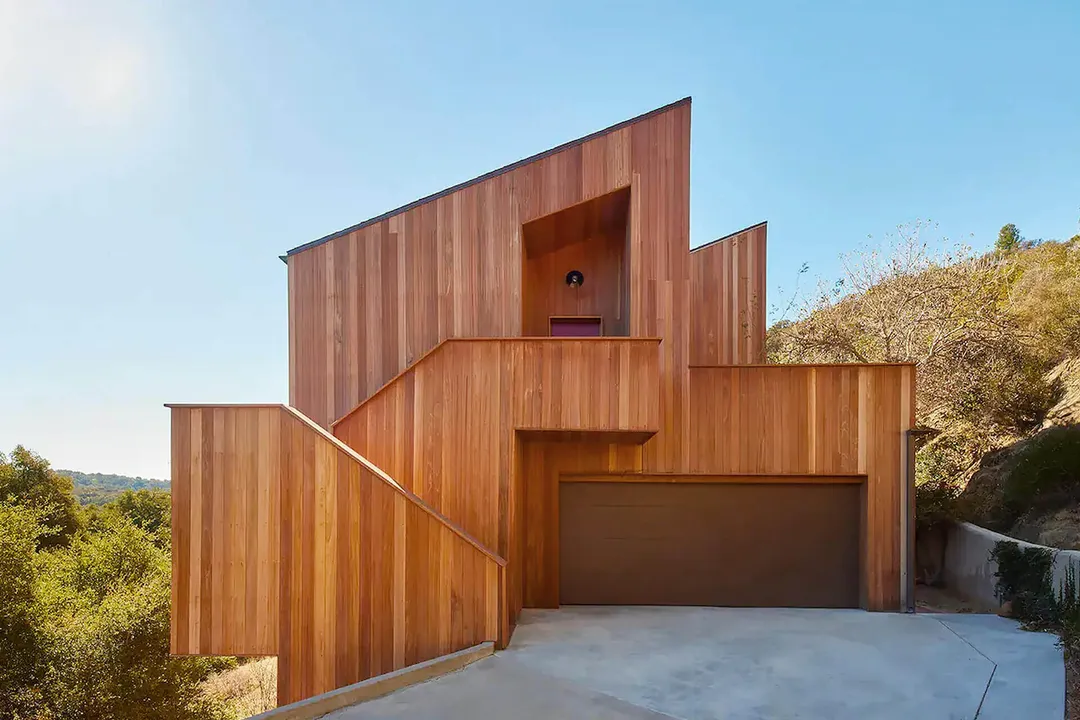  maison en bois Sea Ranch Californie