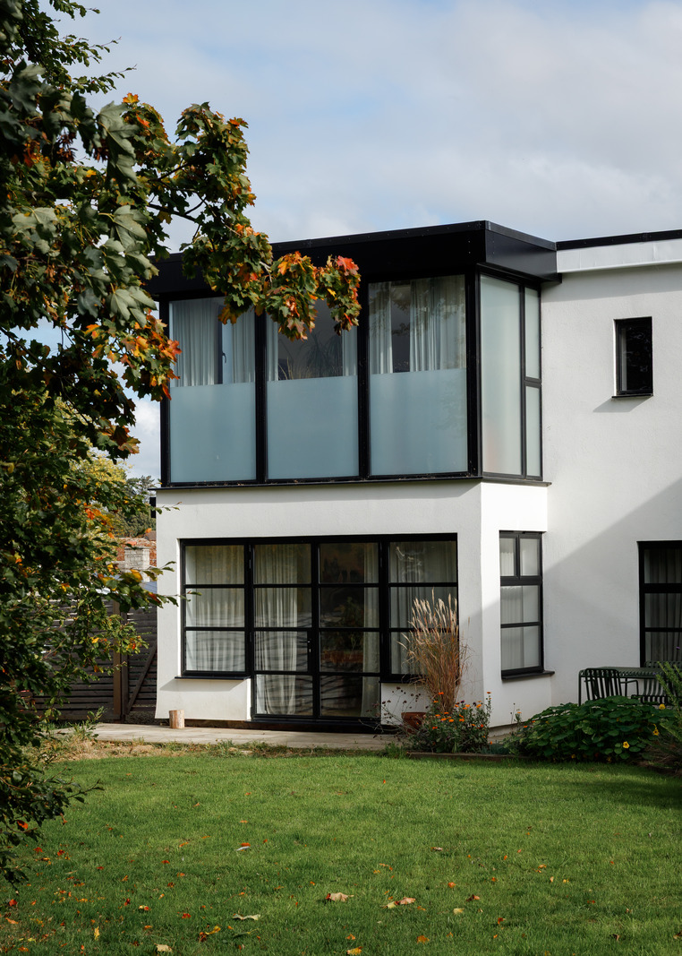 maison des années 1950 agrandie décoration contemporaine