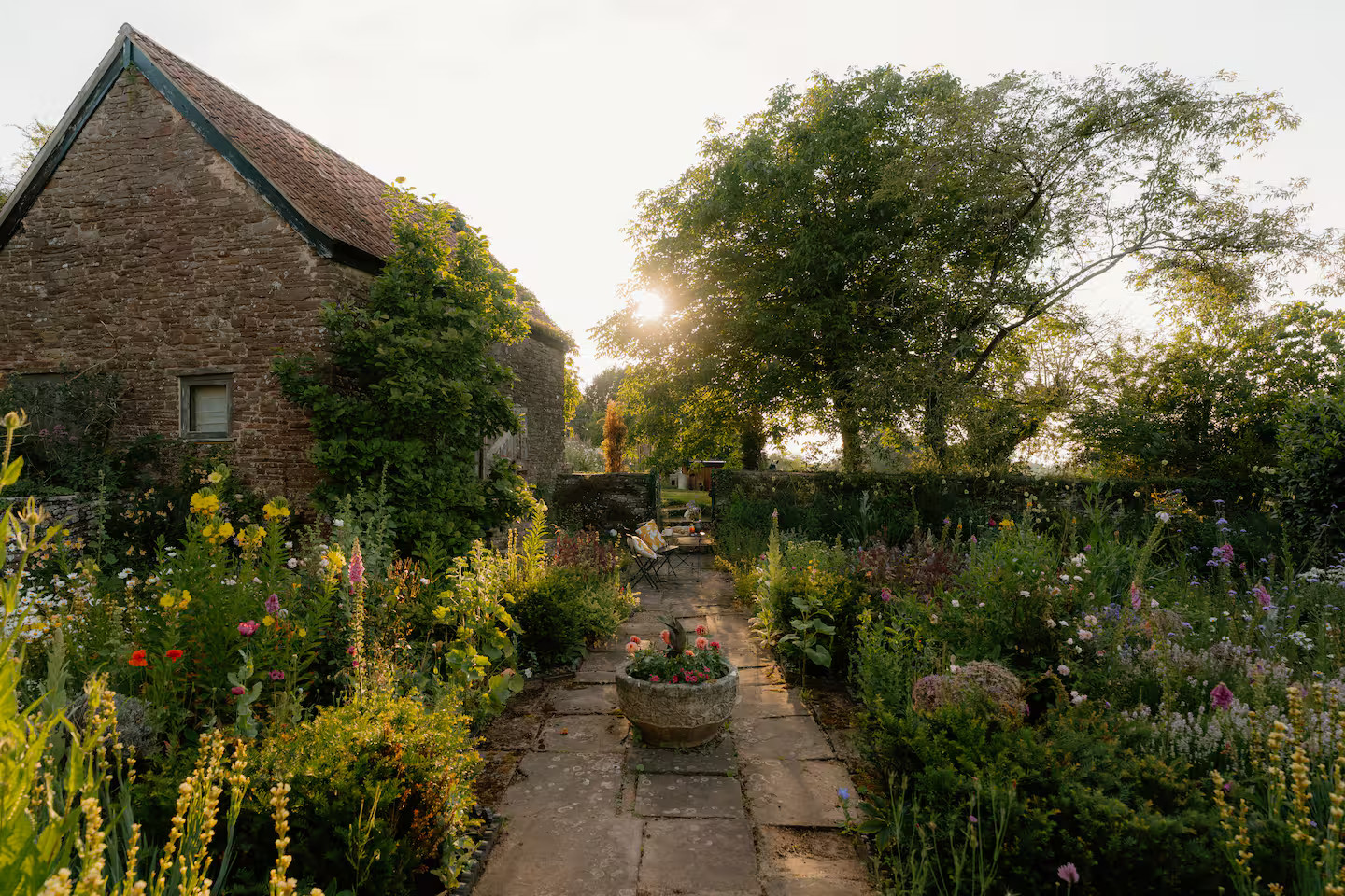 jardin cottage anglais décoration rustique chic The Lavendry Barn jardin cottage anglais décoration rustique chic The Lavendry Barn