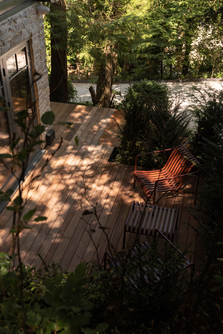 terrasse maison moderne en bois