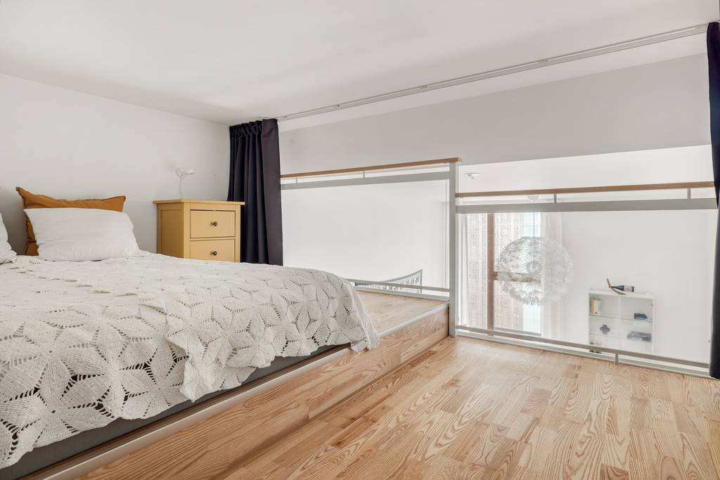chambre sur mezzanine studio 32m2 décoration scandinave chambre sur mezzanine studio 32m2 décoration scandinave