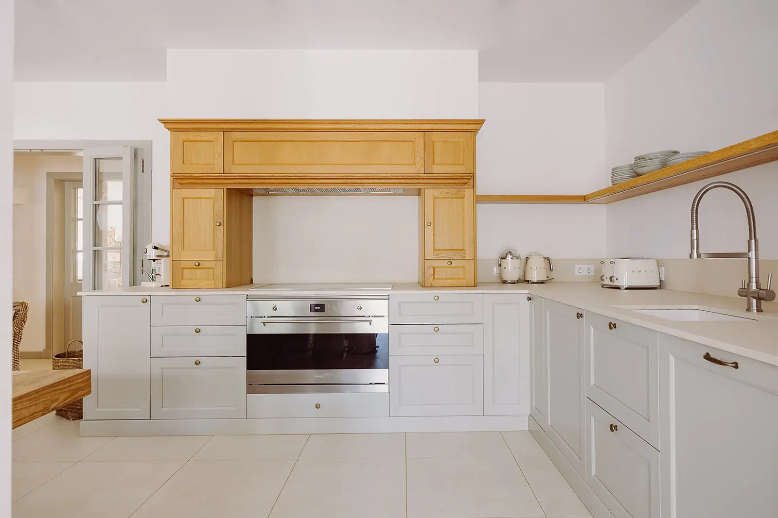 cuisine style shaker maison Minorque avec piscine Can Bia cuisine style shaker maison Minorque avec piscine Can Bia