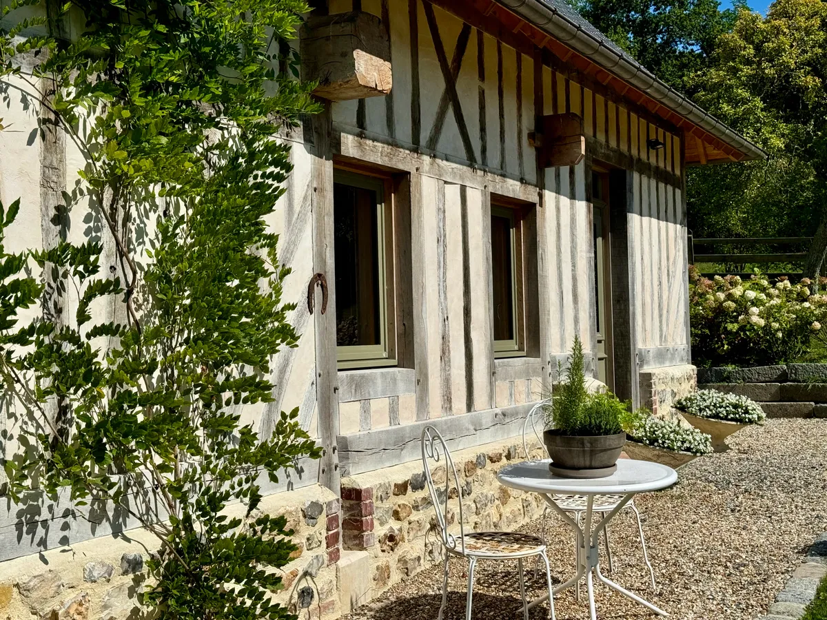 maison ancienne rénovée à colombages en Normandie le Clos du Haut maison ancienne rénovée à colombages en Normandie le Clos du Haut